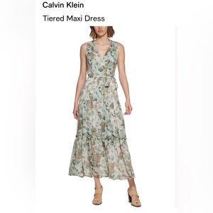 Calvin Klein Tired Maxi Dress